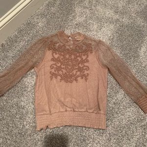 Girls embroidered top